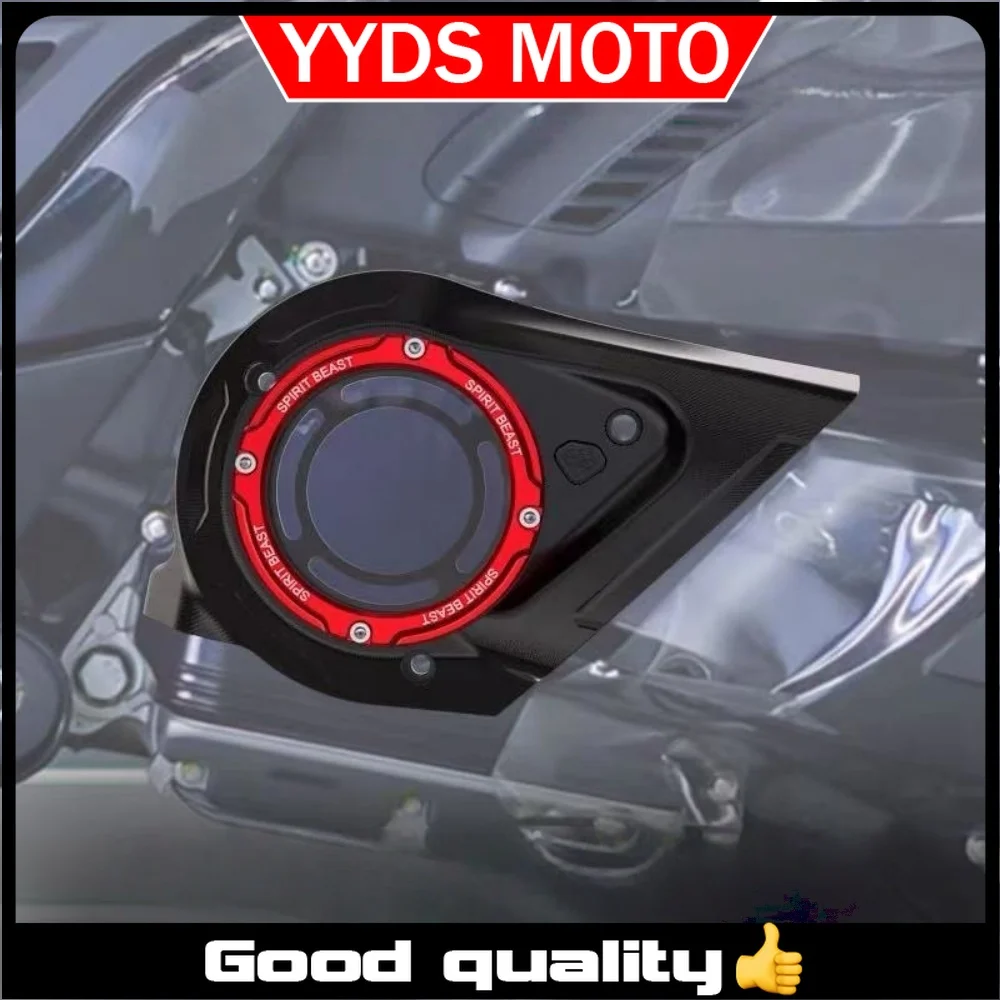

【Good quality】For Aprilia motorcycle SRGT200 transmission cover modified Medley buried mine engine protection side cover