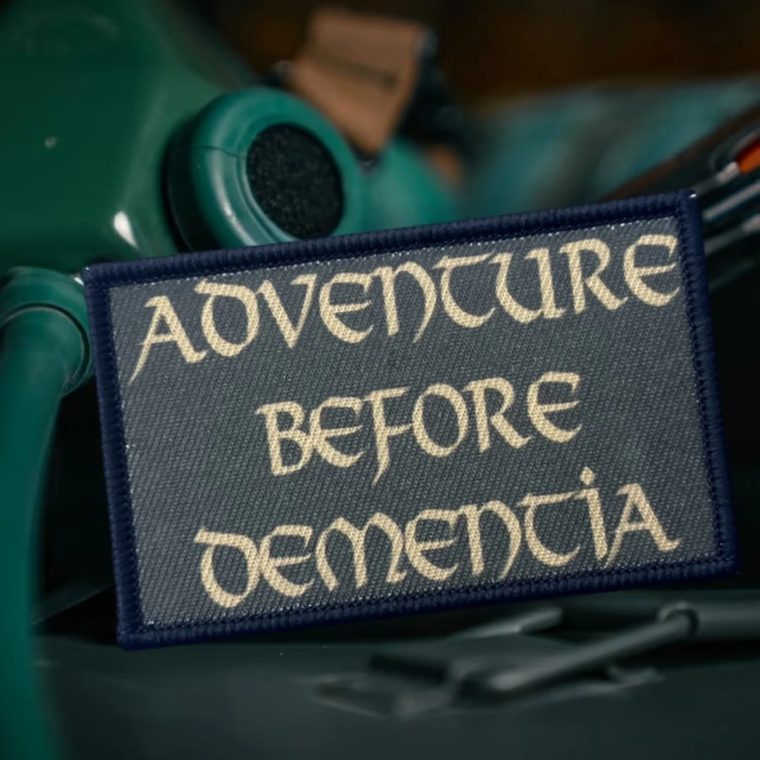 Parche táctico Adventure Before Dementia – Moral con velcro - imagen 2
