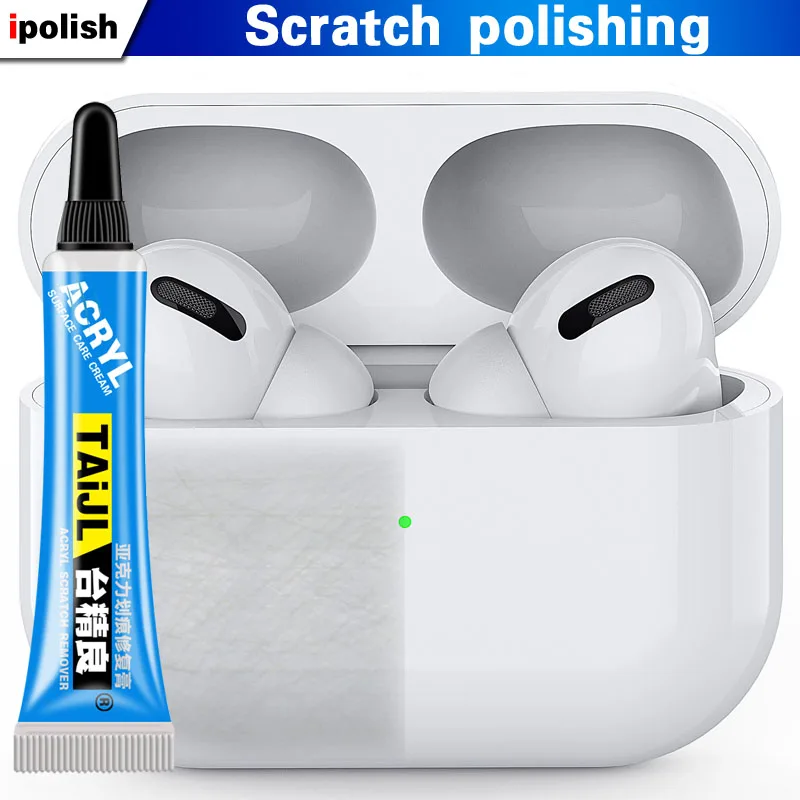 Applicable to Apple Airpods Pro 3 2 1 Bluetooth wireless headset scratch repair scratch grinding acrylic resin polishing