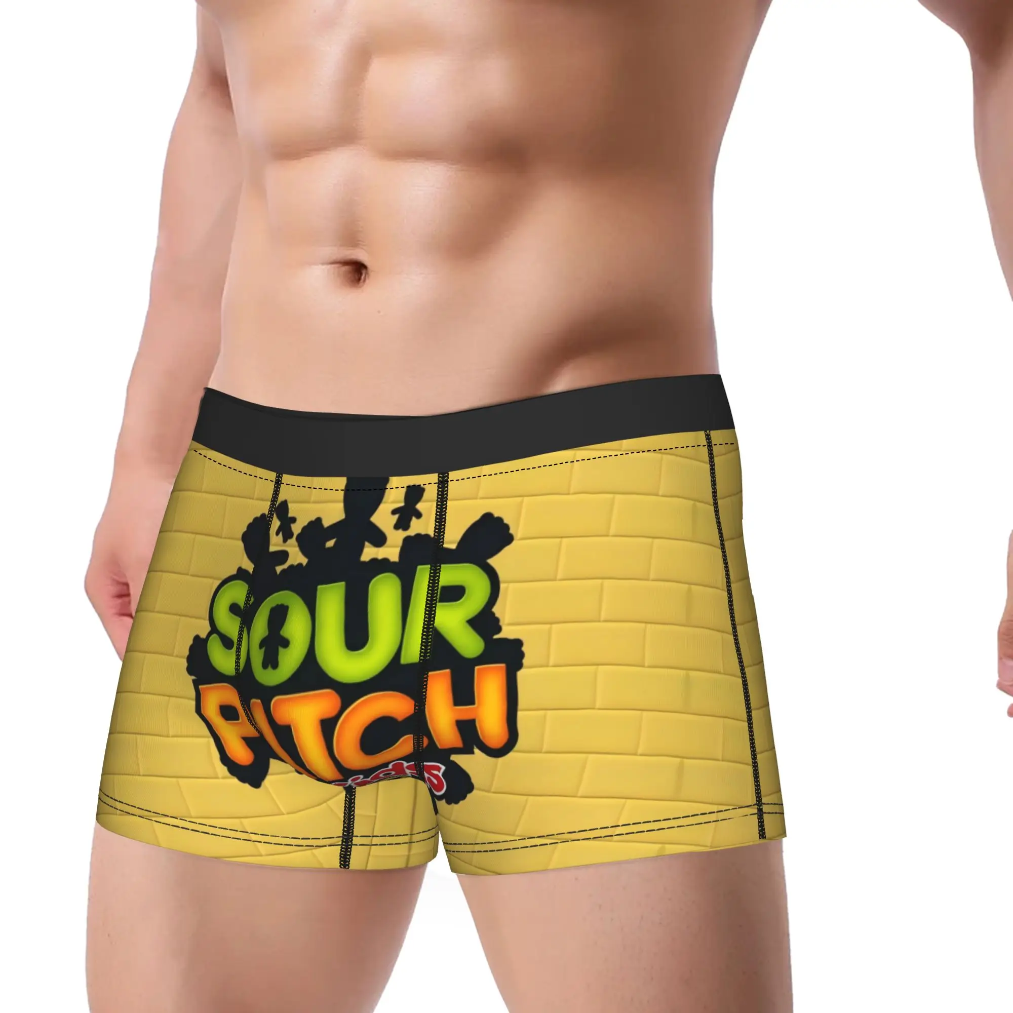 Sour Patch Kids Underpants Homme Panties Men's Underwear  Ventilate Shorts Boxer Briefs