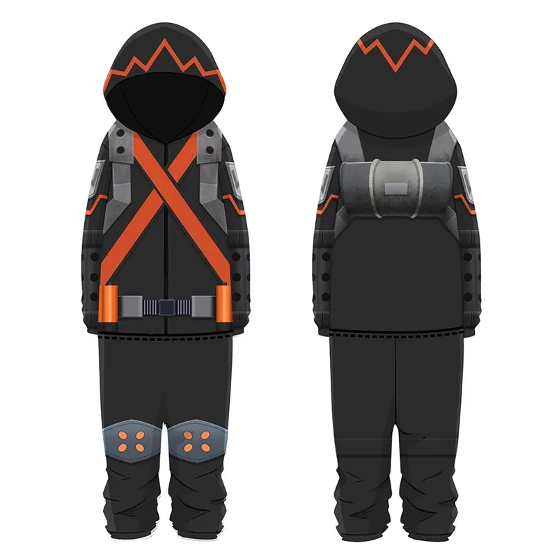 Nuevo ❤ 2025 My Hero Academia Izuku Midoriya disfraz Cosplay ropa de dormir niños Sudadera con capucha pantalones pijamas mono traje Halloween Su ☆ ☆ ☆
