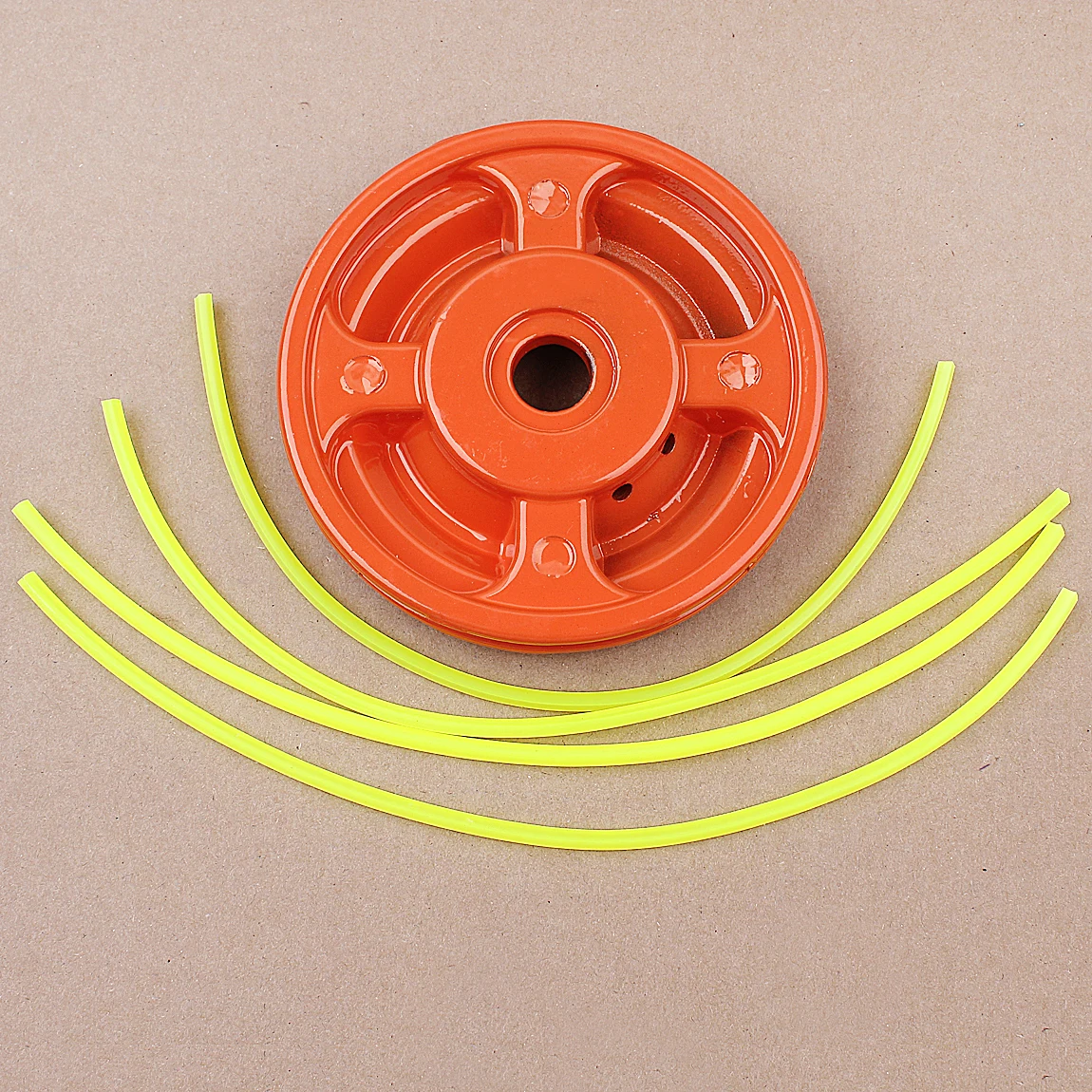 Aluminum Trimmer Head Grass Cutting Machine Accessories Nylon Rope Grass Cutting Head Trimmer Engine Garden Tool Parts