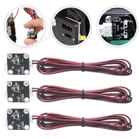 3Pcs 3D Printer Limit Switches Mechanical Endstop Switch Modules with 1M Cable Compatible with Ender 3, Ender 3 Pro, CR10