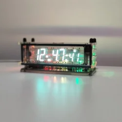 Colorful VFD Clock WiFi    RGB  Display Screen Creativity