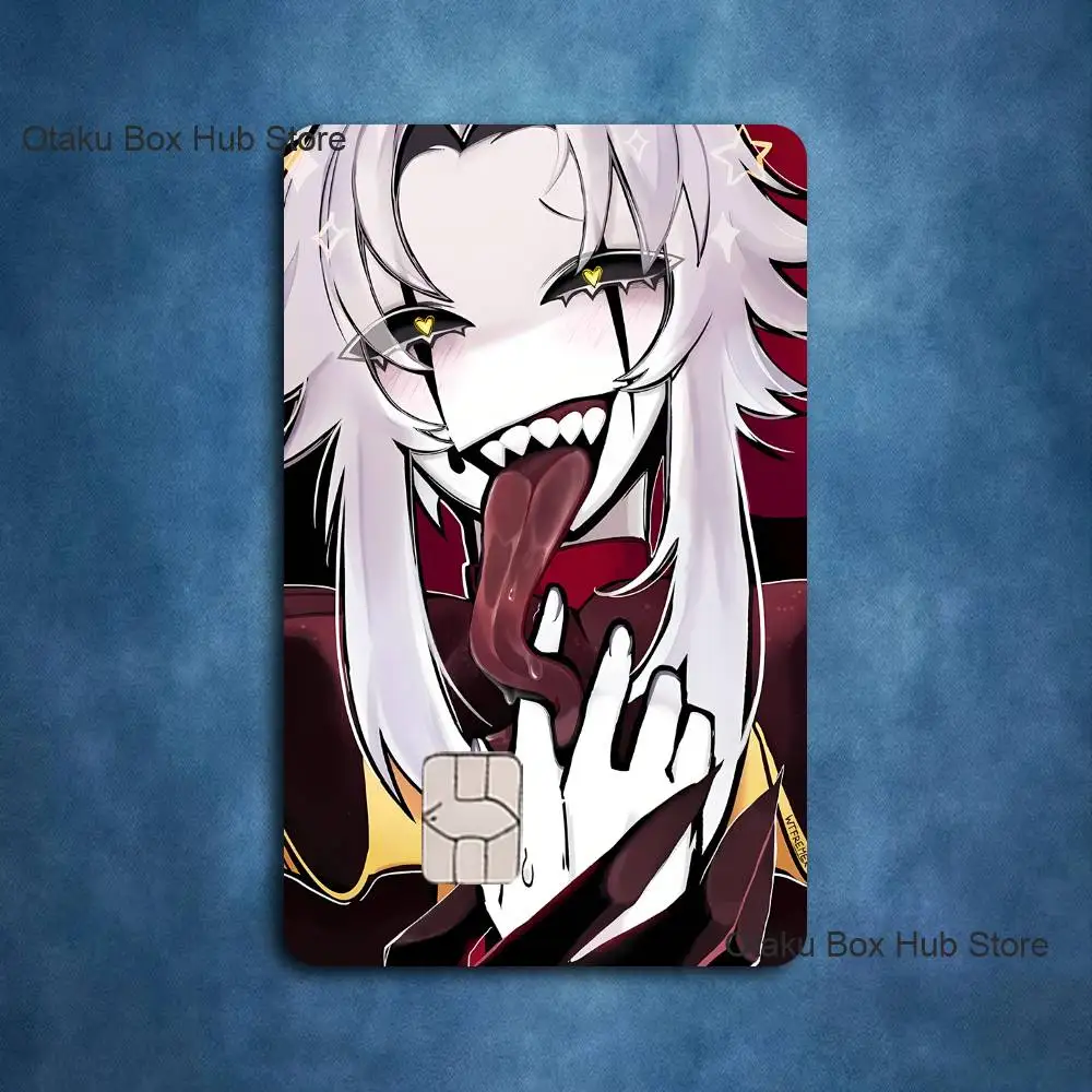 F-Freak P-Pierrots Circus Card Stickers Credit Visa Debit Bank Charge Card Bus Metro Waterproof Sticker Decal Decoration