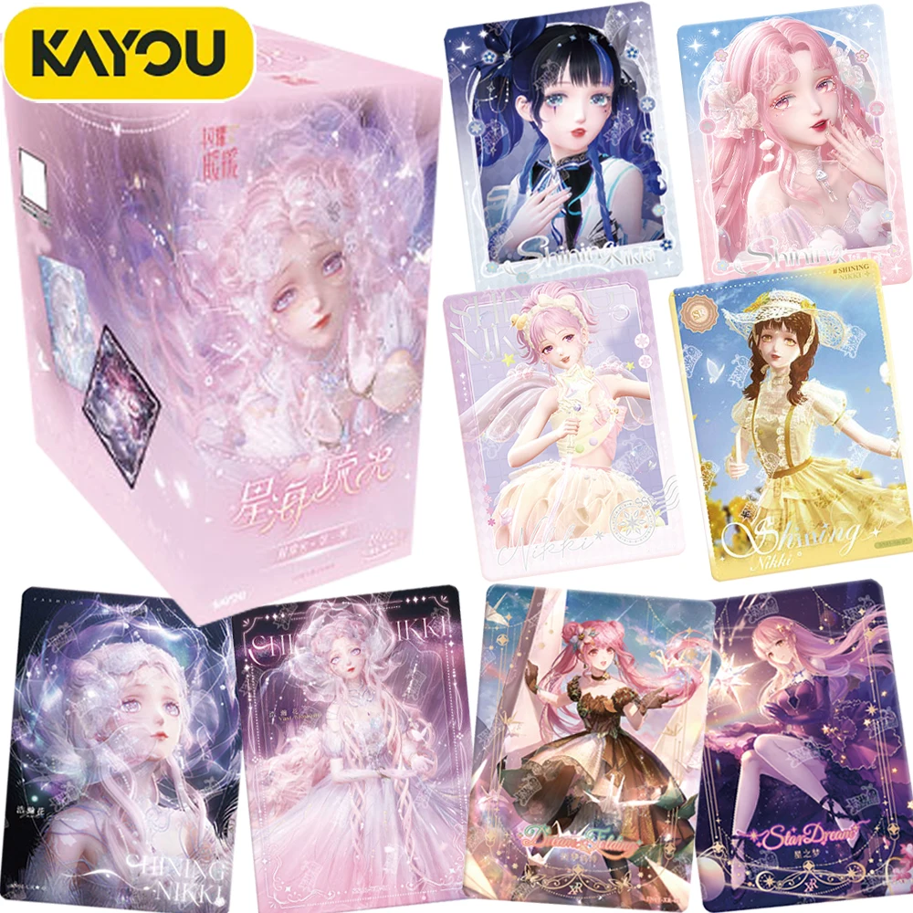 

KAYOU Original Miracle Nikki Collection Cards Game Shining Stars Characters High Quality Creative Peripheral Portrait Cards Gift