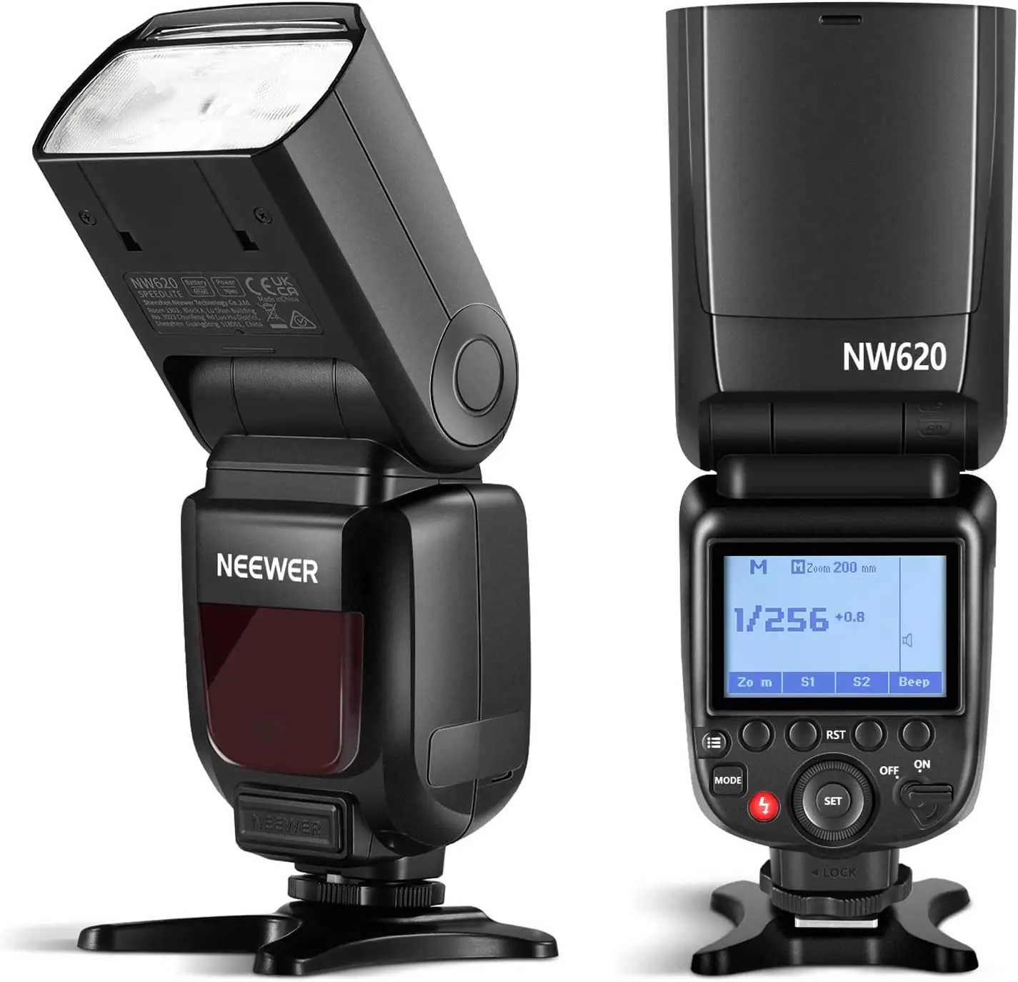 

NEEWER NW620 Speedlite Flash 76W GN60 for Canon Nikon Panasonic Olympus Pentax Fujifilm Sony DSLR & Mirrorless