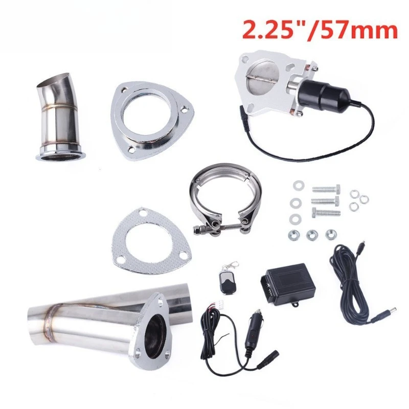 Suitable for automobile modification exhaust pipe remote control sound changing valve, sound changing valve set