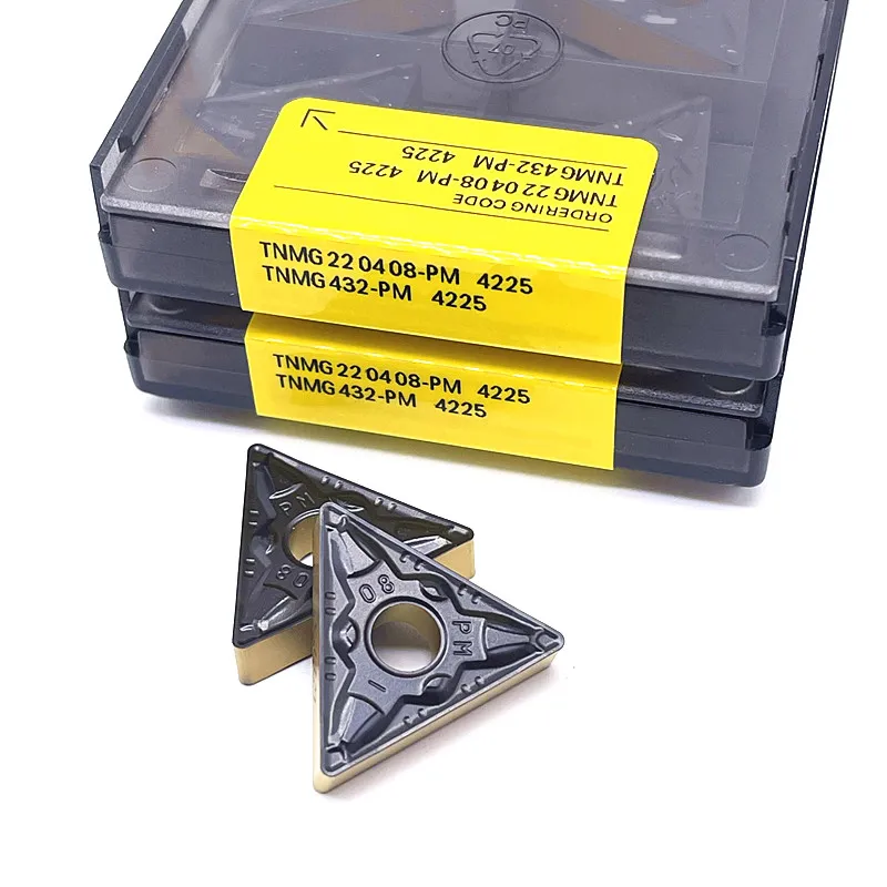 TNMG160404 PM4225 TNMG160408 PM 4225 Carbide Inserts TNMGTNMG220404 PM4225 TNMG220408 PM 4225High Quality External Turning Tools
