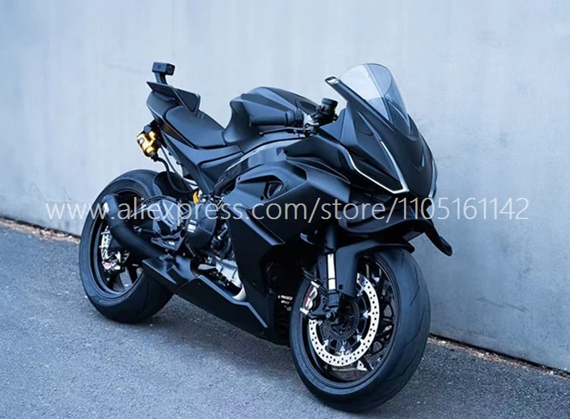 Neue ABS-Verkleidungssätze, passend für Aprilia RS660 20 21 22 23 2020 2021 2022 2023, Karosserie-Set, individuell, schwarz, matt + Tankabdeckung