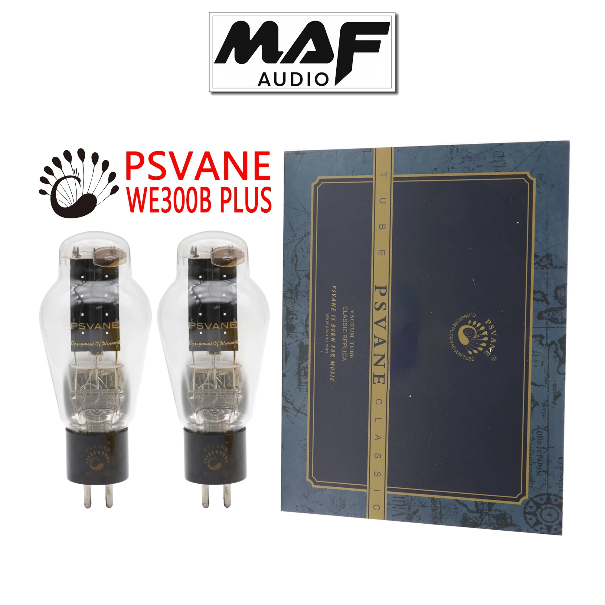 PSVANE WE300B Plus Vacuum Tube Western Electric 300B 1:1 Copy Replace A300B 7300B 4300B Amplifier DIY Kit Matched Tested