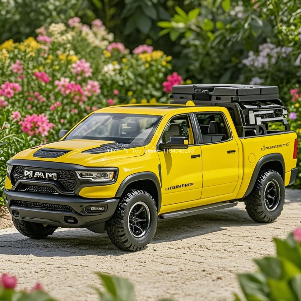

1:32 Mammoth Picku Alloy Car Model Sound And Light Pull Back Children's Toy Collectibles Birthday Gift 30