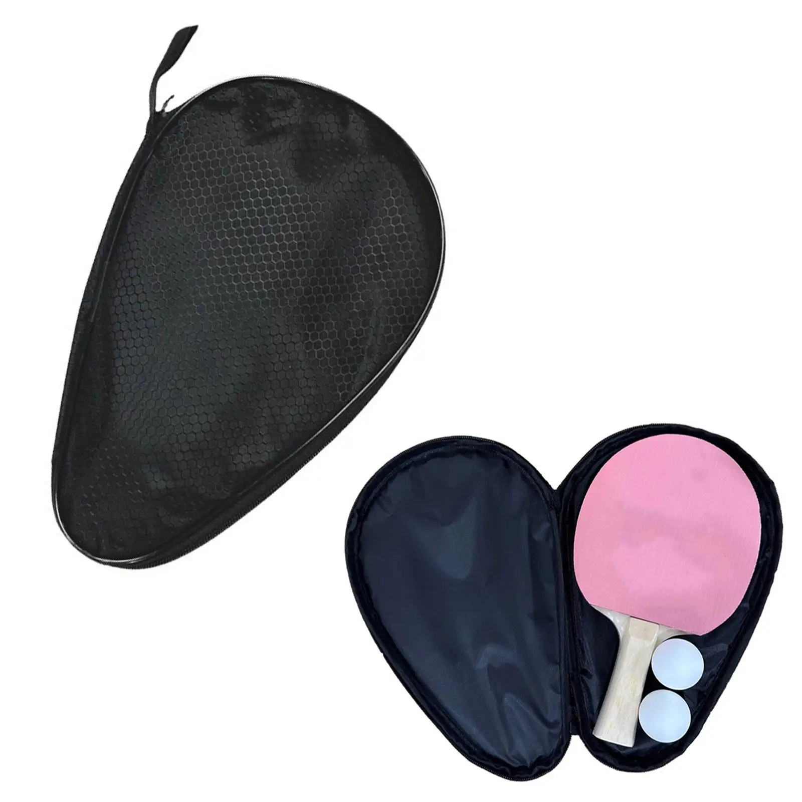 Table Tennis Paddle Cover Table Tennis Bag Competition Storage Pouch Travel Lightweight Indoor Carrier Table Tennis Racket Cover