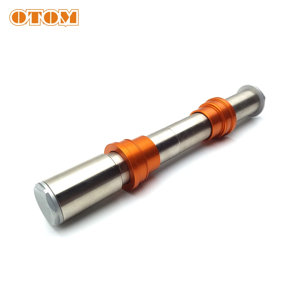 OTOM Motorcycle Front Rear Axle Kit Nut Bushing Liner Fork Wheel Shaft Sliders Cap Crash Protector Swingarm For KTM HUSQVARNA FC