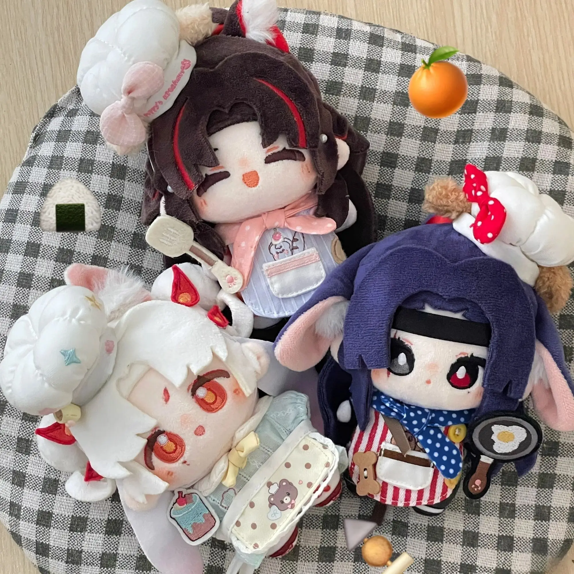 

10 см игра Onmyoji Onikiri Shiranui Enmusubi атрибут плюшевая кукла Kawaii хлопковая кукла плюшевая подвеска украшения фанаты подарки на день рождения