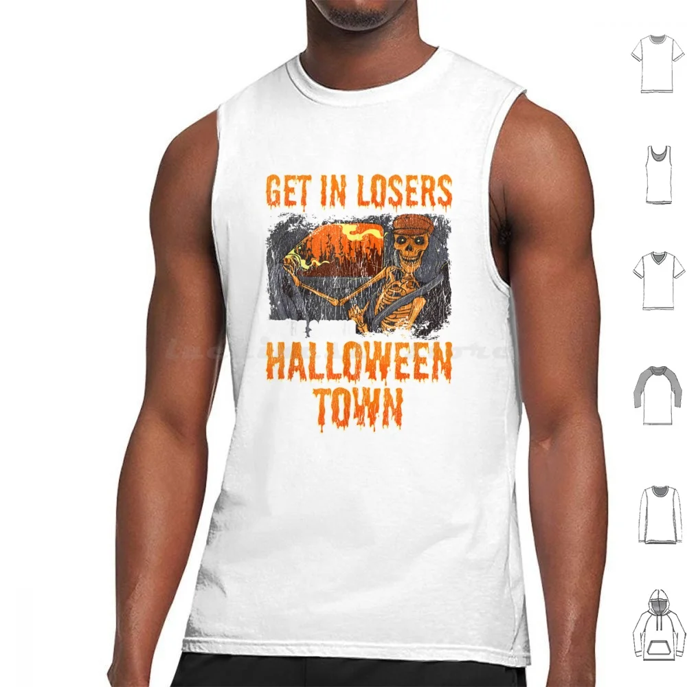 Halloweentown And Chill Tank Tops Vest Sleeveless Halloweentown Halloweentown University Halloween Halloweentown And