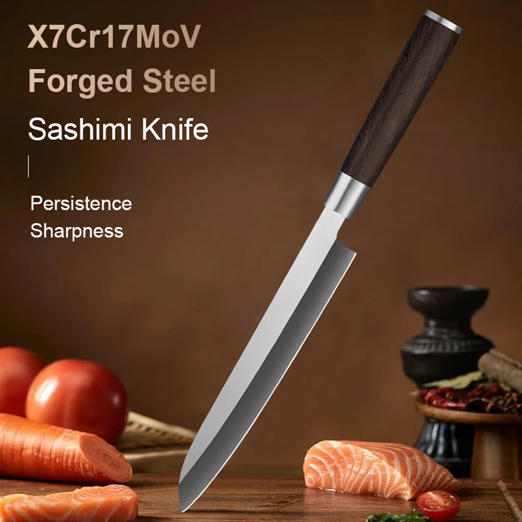 

8 inche Japanese restaurant Professional for Cutting Fish knife Right Japan Sashimi Knife super sharp salmon cutting knife