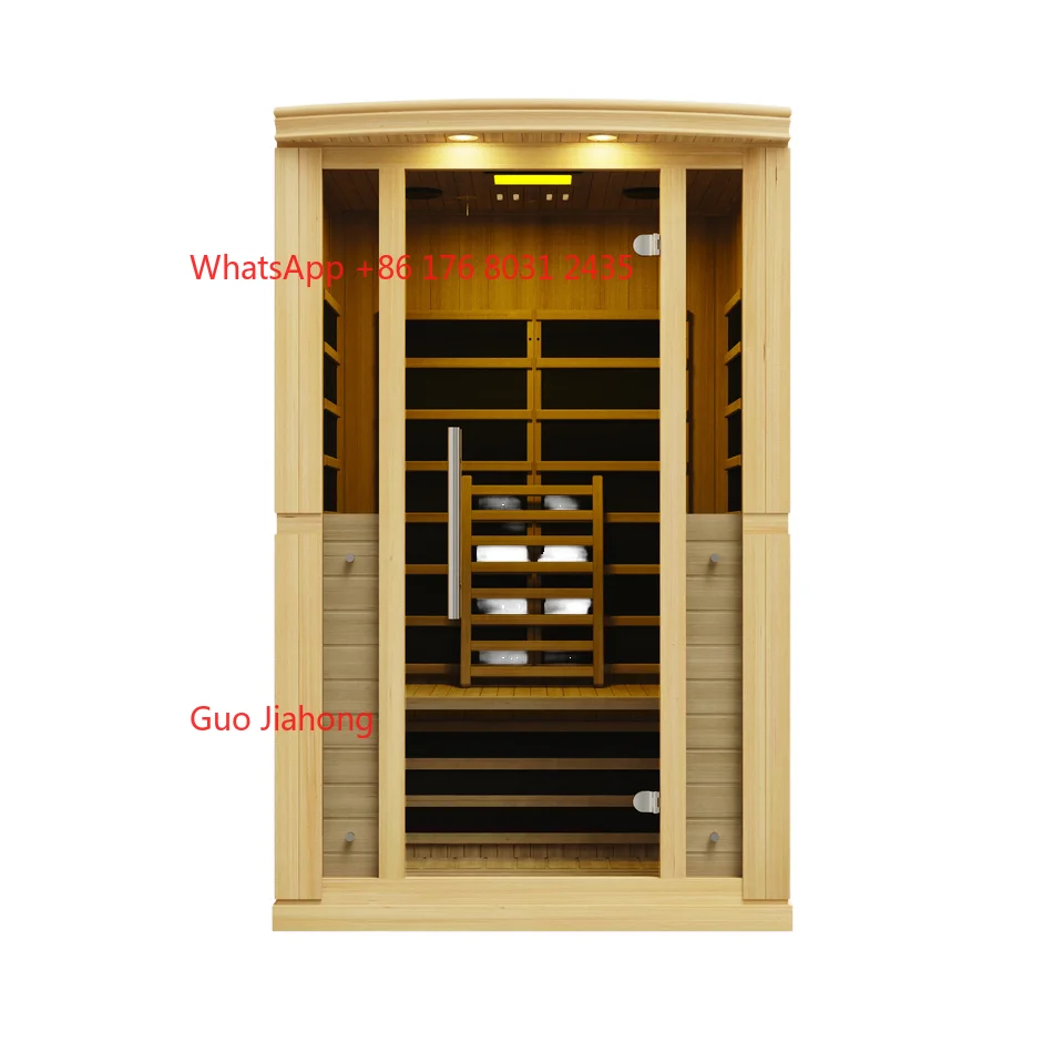 

Cheapest Price Solid Wood 2 Person Indoor Sauna Indoor Use Hemlock Sauna Room