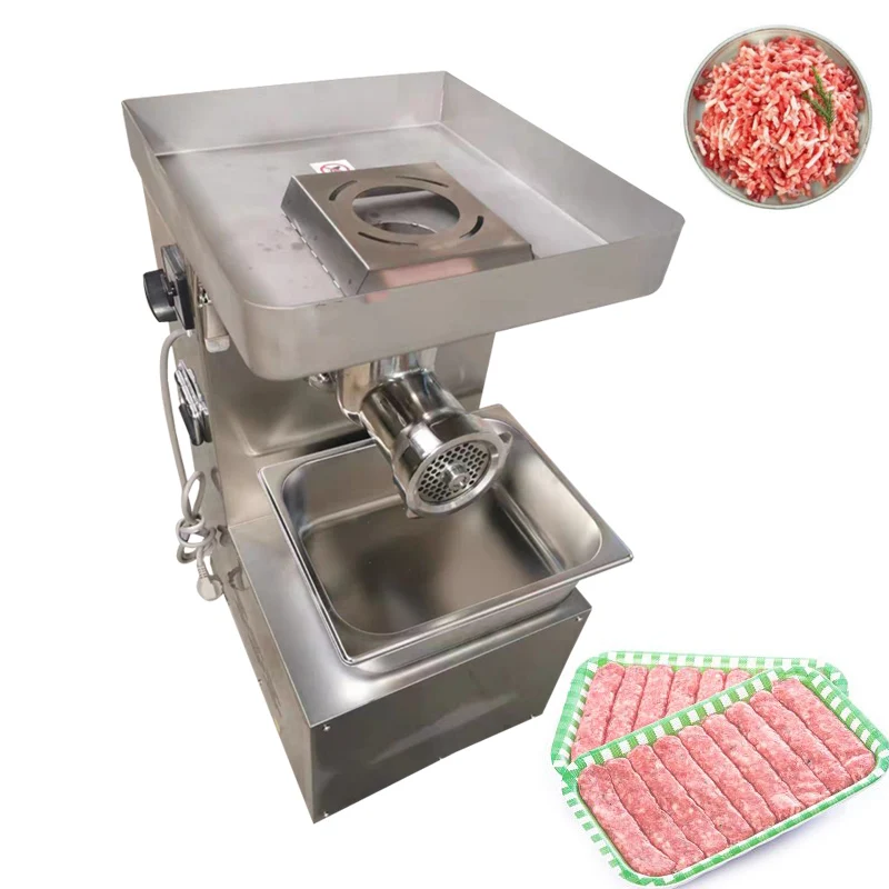 Commercial Meat Grinder High Quality Stainless Steel Shredder Electric Automatic Shredder Meat Cutting 2200W