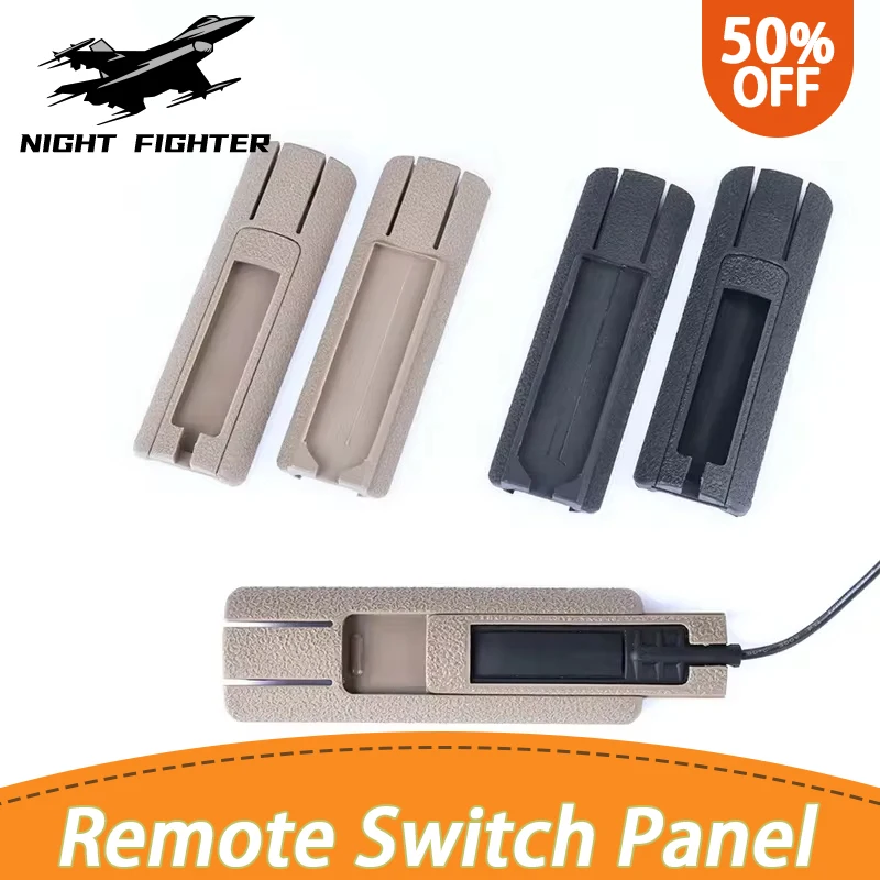 

Tactic Airsoft Scar Pocket Panel For Remote Switch DBAL PEQ NGAL CQBL Laser sight M300 M600 Flashlight 20mm Rail Accessories