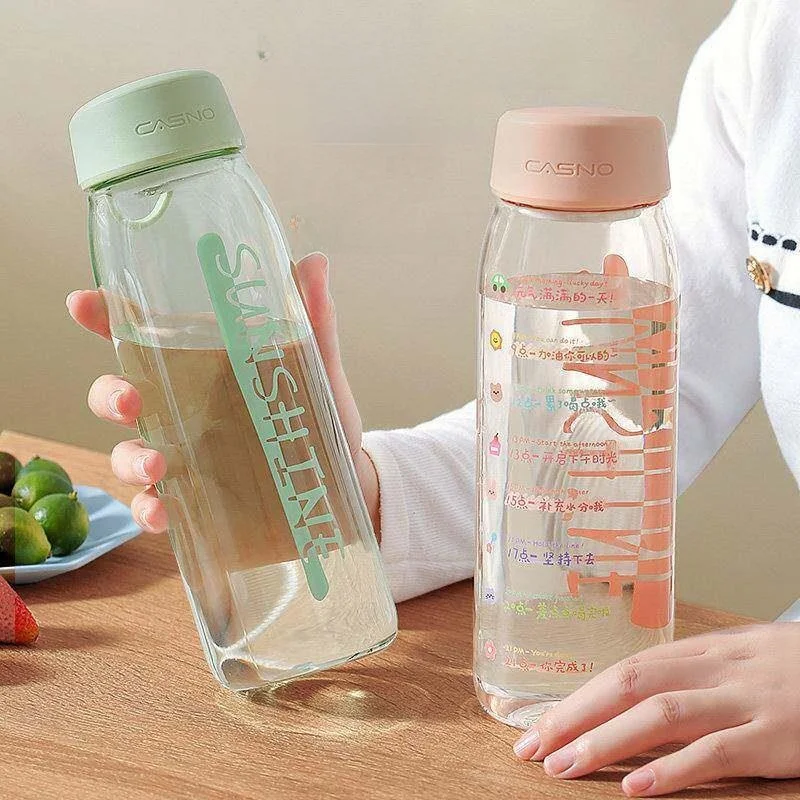 大容量プラスチック製スペースカップ-携帯用-高級感ある夏用ウォーターボトル-女性用-耐熱ティーカップ-スポーツボトル