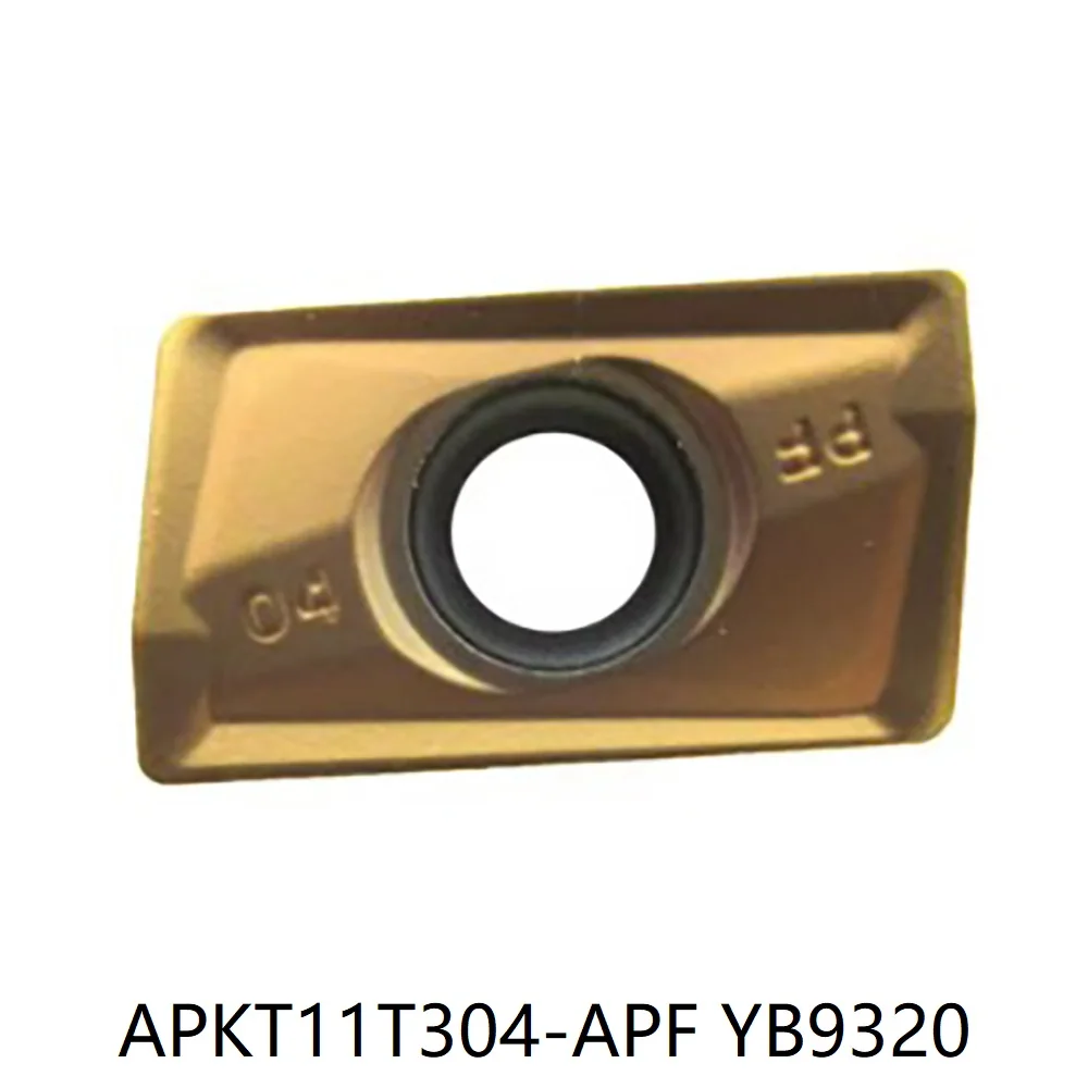 APKT11T304-APF YB9320 Indexable milling Square shoulder milling inserts 10pcs/box APKT 11T304 APF