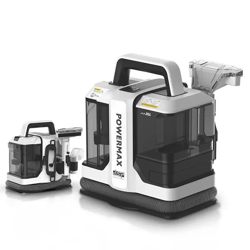 Multi-Purpose Fabric & Upholstery Cleaning Machine With Spray Extract Vacuum For No-Rinse Carpet Mattress Cleaning Mite Removal