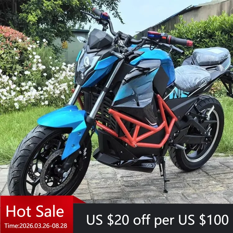Tc 2026 ABS electric motorcycle manufacturer 72V lithium battery 3000 watts high power 2000W/3000W battery life 130 kilometers X