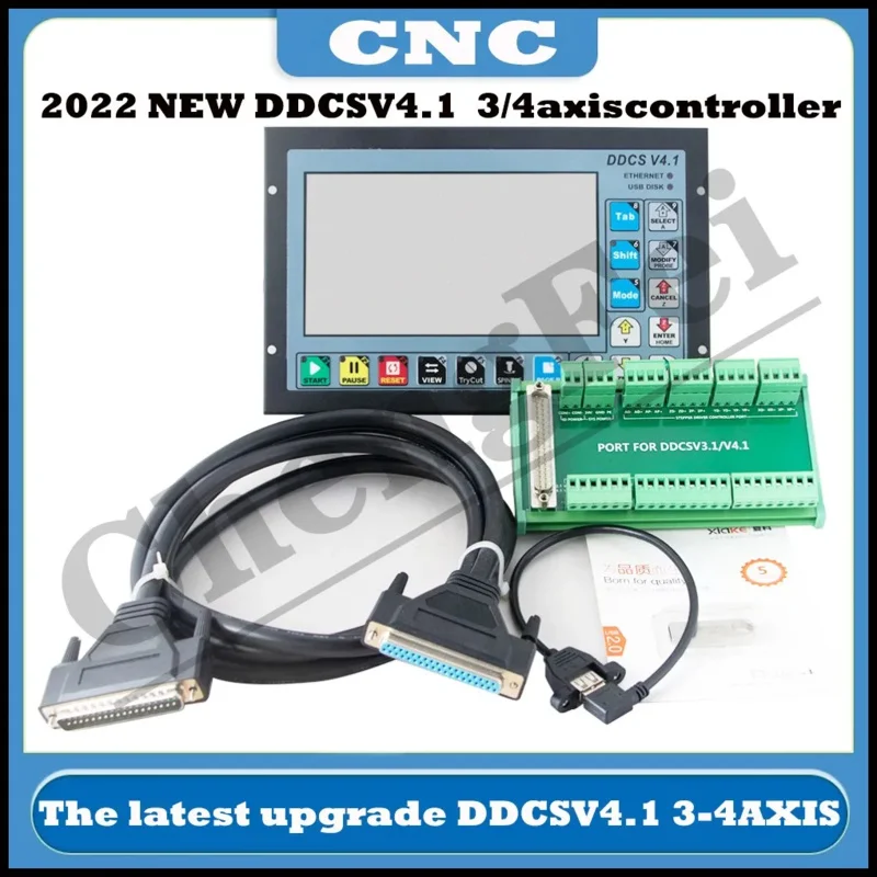 The latest DDCSV3.1 upgrade DDCSV4.1 3axis 4axis independent offline machine tool engraving and milling CNC motion controller