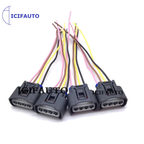 Imagen 2 del producto Conector de bobina de encendido, arnés de enchufe para Volvo S60, S80, V70, XC60, XC70, XC90, OE #4/6, 30684245 piezas