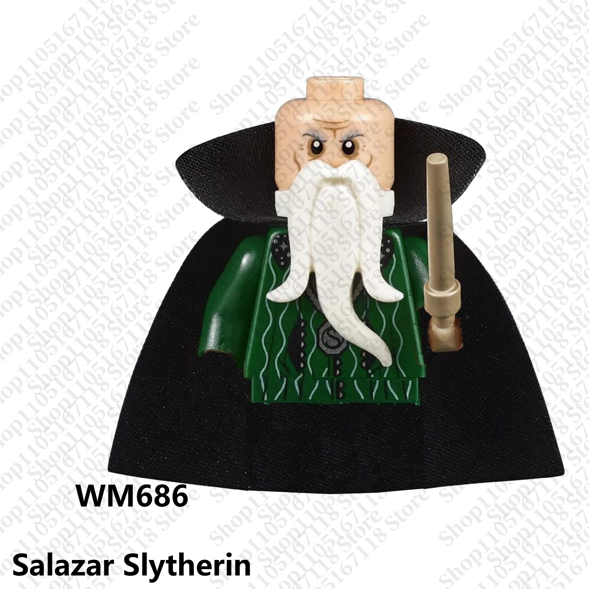 Harry Potter montagem infantil brinquedos de tijolo 3D filme de ficção científica Dobby Hermione bloco de construção presentes de festa de aniversário