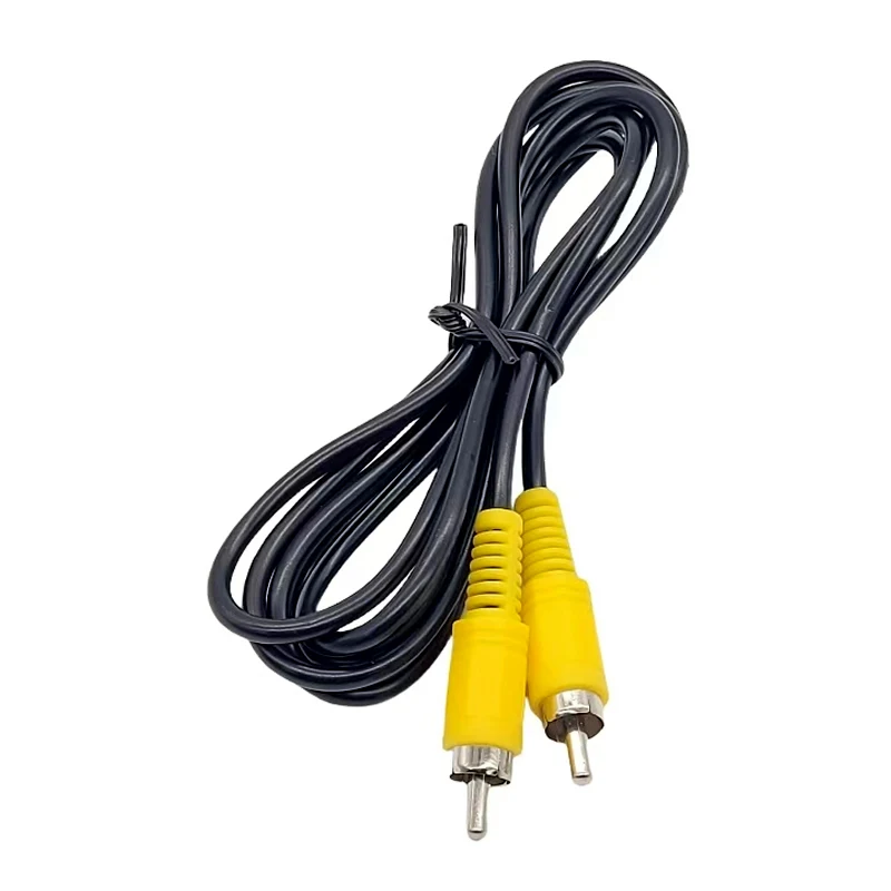 Cabo coaxial RCA universal macho para macho 1M 1.5M Cabo de áudio e vídeo Linha de subwoofer para home theater
