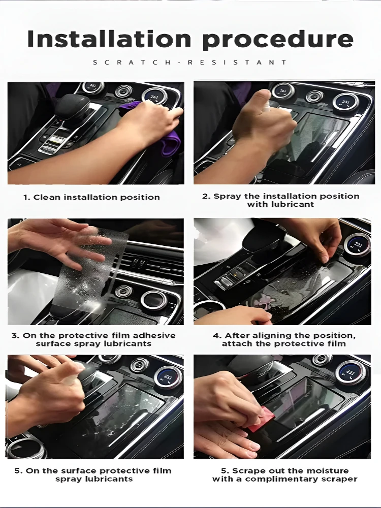 Premium interieur styling folie set voor Cadillac Vistiq