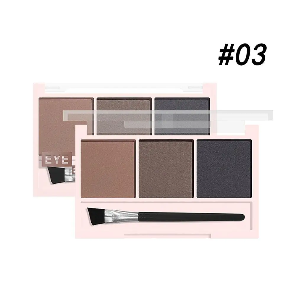 3colors eyebrow powder shadow three-dimensional eyebrow eyebrow long-lasting sweat-proof natural waterproof and shape powde Y8V3