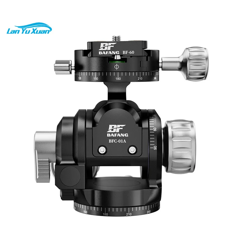 

New Design Tripod Ball Head Panoramic CNC Metal Camera Tripod Geared Head for Tripod,Monopod,DSLR,Camcorder