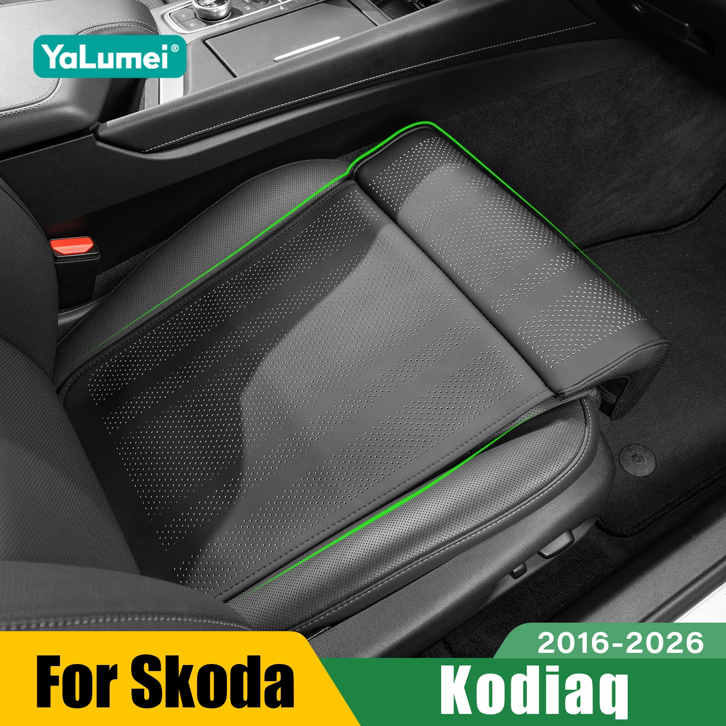 

Подушка-накладка на сиденье для Skoda Kodiaq NS7 2016-2026 из пены с эффектом памяти, с поддержкой для ног