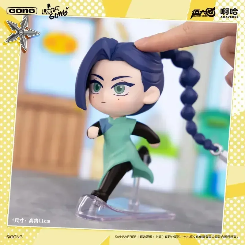 POP MART GONG Let's GONG Scissor Seven Series Anime Figure Mystery Blind Box Cute Doll Toy Ornaments Gift