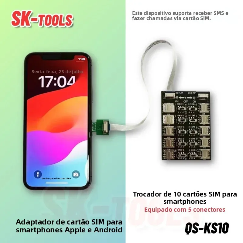 changeur-de-carte-sim-lecteur-de-cartes-sim-multi-sim-avec-10-emplacements-adaptateur-de-carte-sim-compatible-android-et-apple-10-extensions