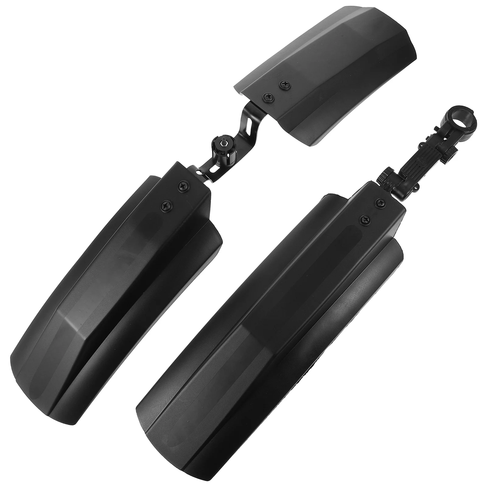 

1 Set Of Sturdy Plastic Bike Mudguards Mountain Bicycle Front Rear Portable Lightweight Cycling Splashing Proof For All