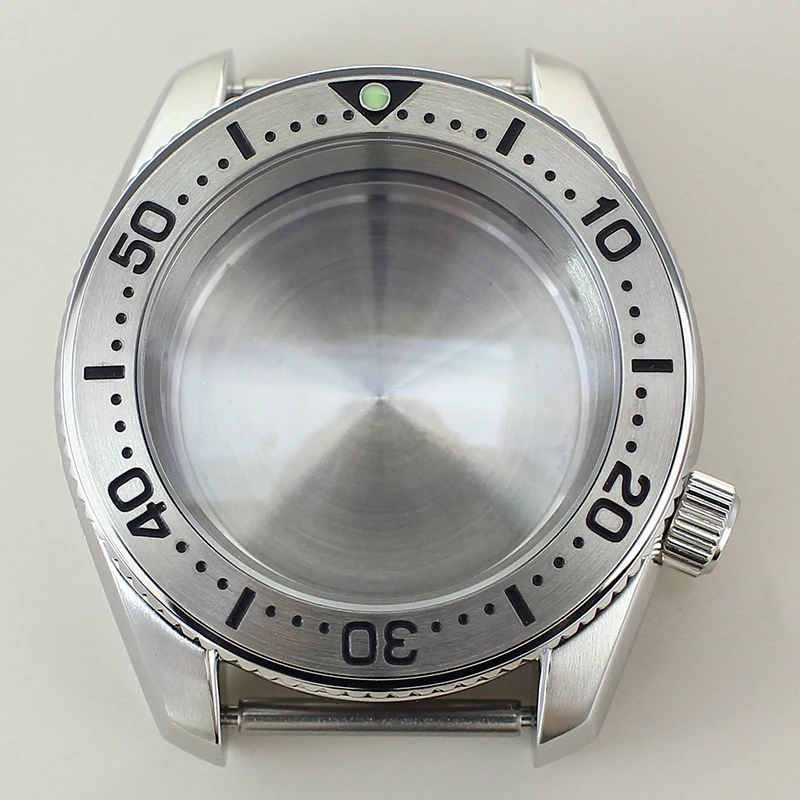 42mm Mechanical Automatic Waterproof Watch Case Assemble parts Sapphire Glass for NH35 NH36 Movt Mod SPB185/SPB187J1 28.5mm Dial