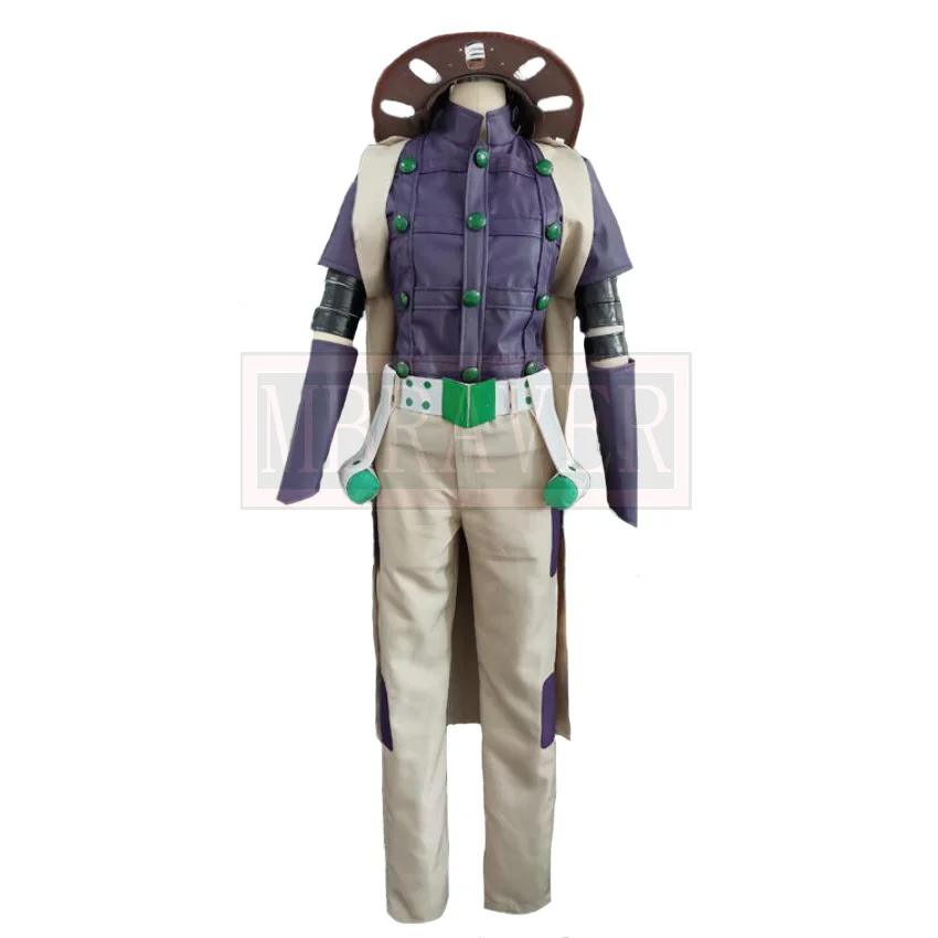 

Steel Ball Run Gyro Caesar Zeppeli Cosplay Costume Halloween Party Christmas Uniform Custom Made Any Size