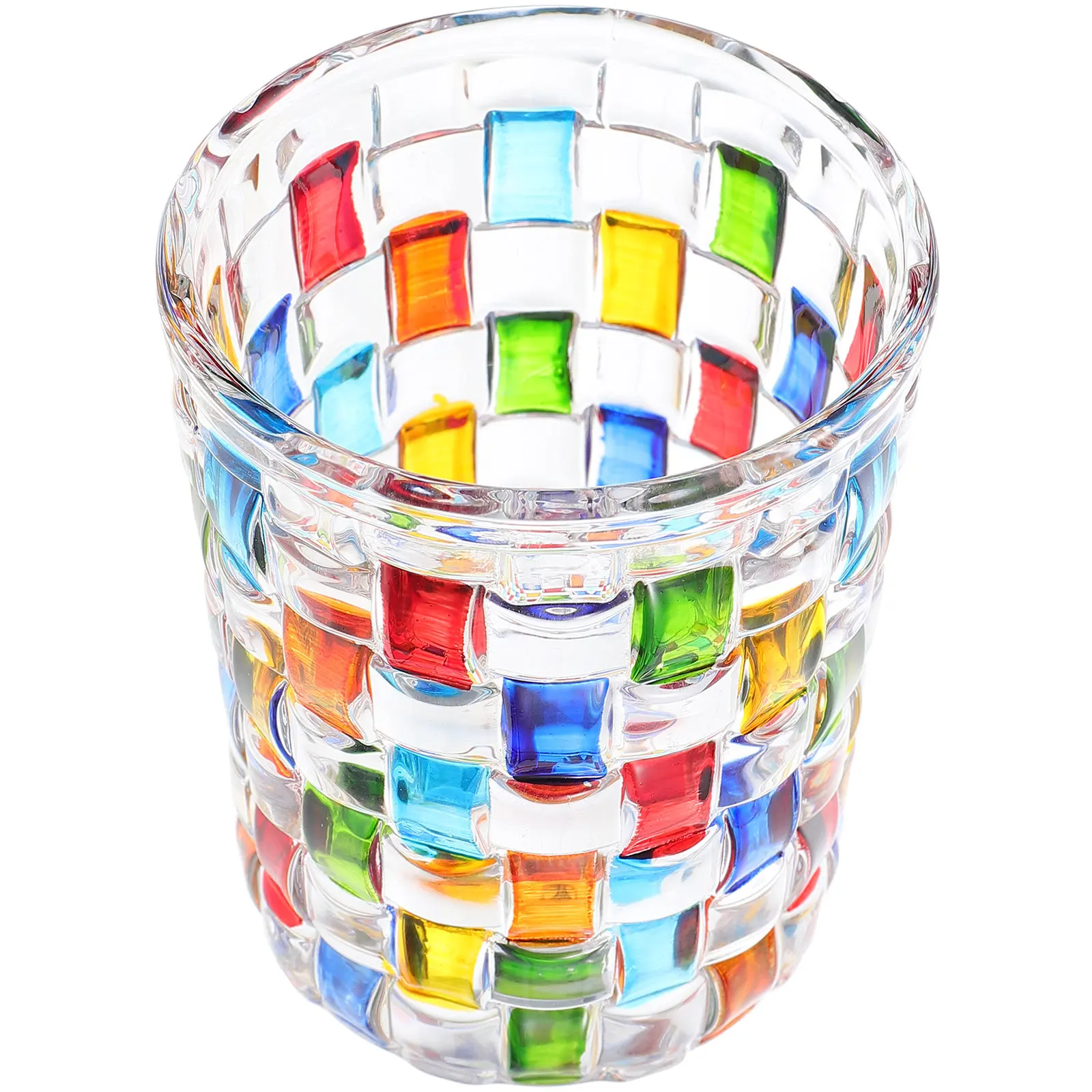 Colorful Drinking Glasses Aesthetic Cups Fruit Creative Fancy Clear Coffee Drinks