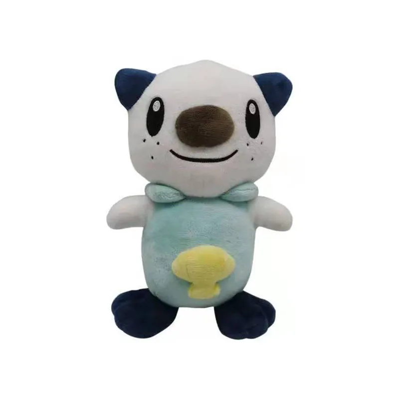 Pokemon Anime Cartoon Action Figure Toy Kawaii Oshawott Cyndaquil Rowlet Pillow Collectible Doll Birthday Gift for Kids Friends