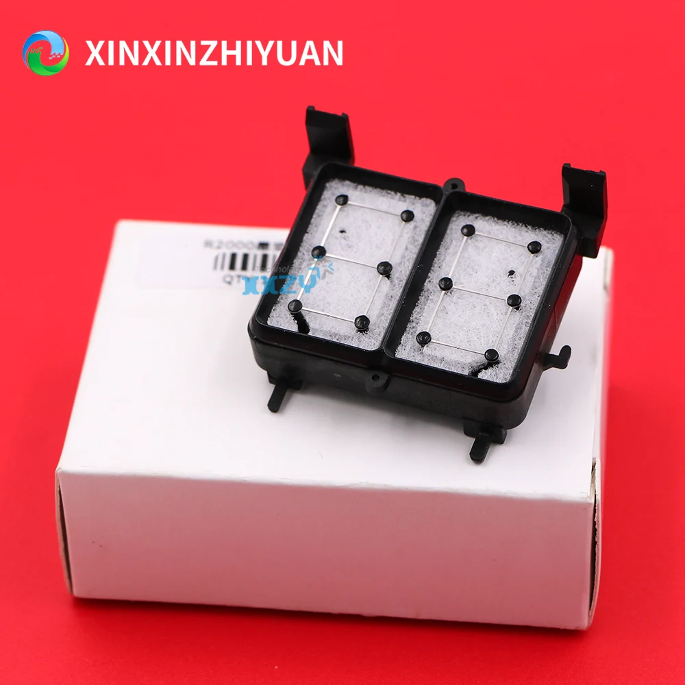 Capuchon d'encre R2000 pour imprimante à solvant écologique, capuchon de tampon d'encre Epson Stylus Photo R1800 R1900 R2000 R2400, Station de capsulage d'encre