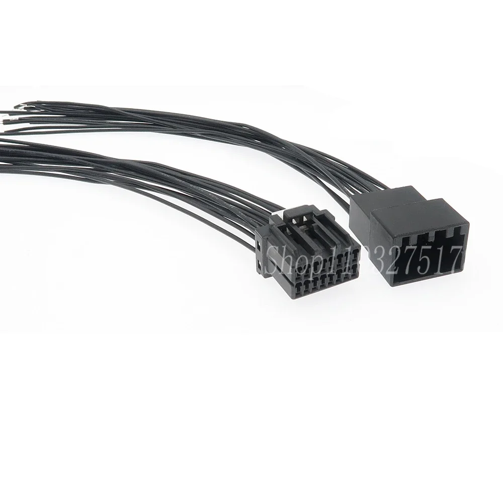 1 Set 16-Pin 175966-2 175615-2 Auto-Kabelverbinder PCB-Steckverbinder Automobil-Verkabelungsterminal Modifikationsstecker mit 20cm Kabeln – Detail 1