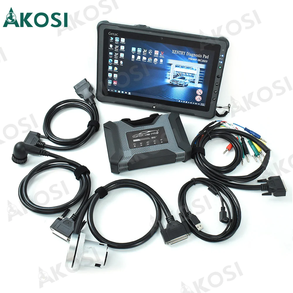 Super MB Pro M6+ For benz Car and Truck DOIP Diagnostic Tool MB STAR C6 Diagnostic&Programming Full System Ready To Use+F110