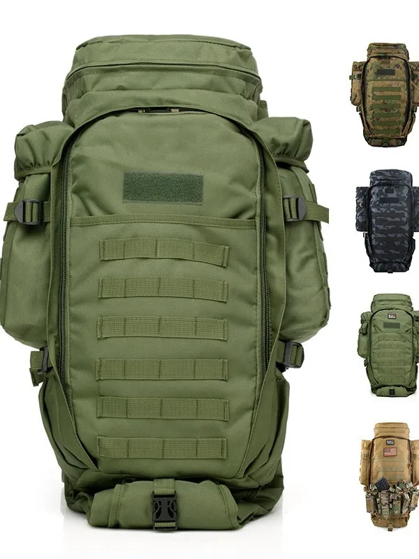 

Tactical Backpack Men Large Padded Dual Shotgun Carrying Molle Backpacks Hunting Rifle Gun Rucksack Trekking Bag