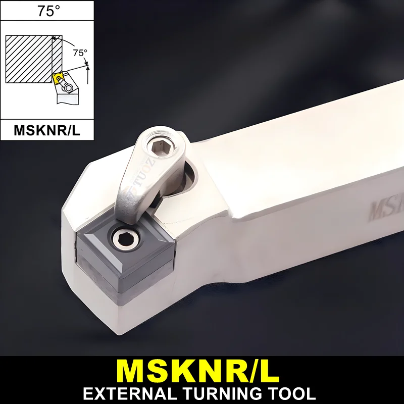 High quality MSKNR2020K12 MSKNL2020K12 MSKNR2525M12 MSKNL2525M12 20MM 25MM External Turning Tool Holder Cutter