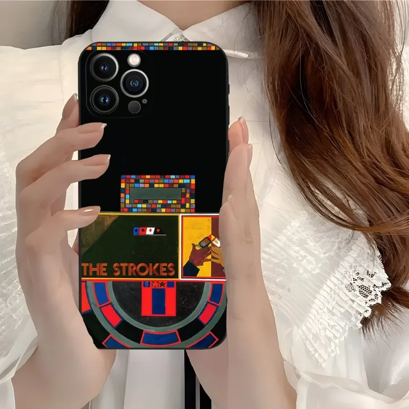 Pop The Strokes Phone Case 2023 Hot For Iphone 12ProMax 11 13 14 Pro Xs Max Mini Xr X 7 8 6 6s Plus Fundas Coque