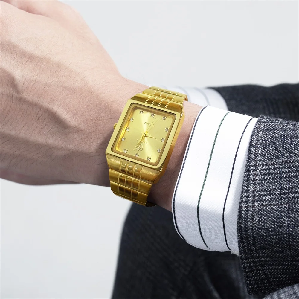 LIEBIG Quartz Watch Men Women Luxury Watches relogio masculino Luxury Gold Bracelet Wrist Watches Steel Female Male Clock 8808